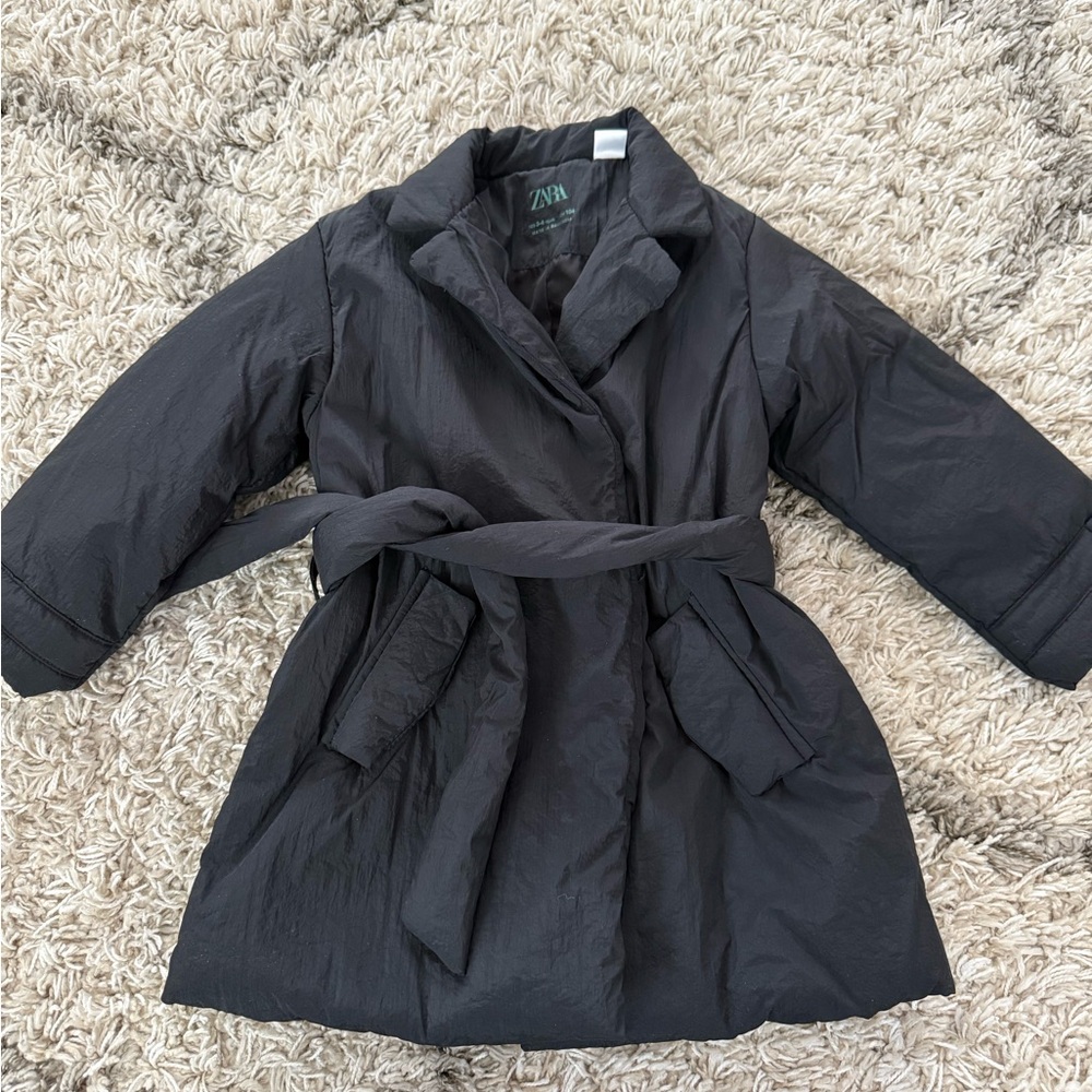 Zara Black Jacket for Kids